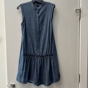 MARC BY MARC JACOBS LIGHT DENIM DESIGNER DRESS SIZE XSMALL XS STYLISH